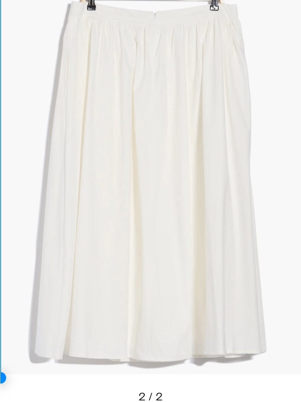 Nwot - unworn french connection 100% cotton  Cotton Poplin Maxi Skirt